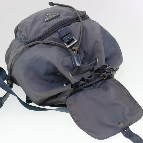 PRADA Backpack Nylon Navy Auth 38795 - Picture 10 of 16